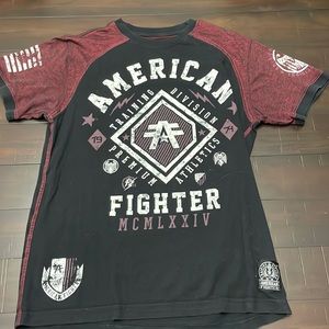 American Fighter Short Sleeve Tee Size Medium